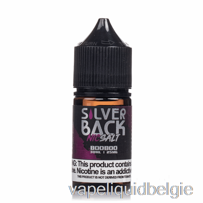 Vape Vloeibare Booboo - Silverback Juice Co. Zouten - 30 Ml 25 Mg